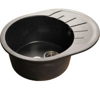 Кухонная мойка GranFest Rondo GF-R580L черный