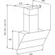 Кухонная вытяжка Korting KHC 65070 GB
