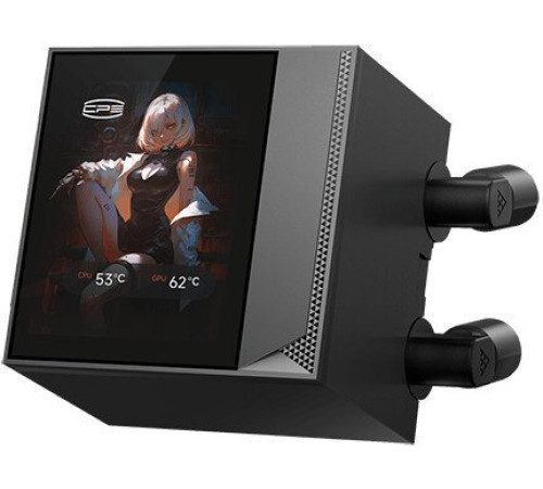 Система жидкостного охлаждения для процессора PCCooler DC360 Pro ARGB Display черный