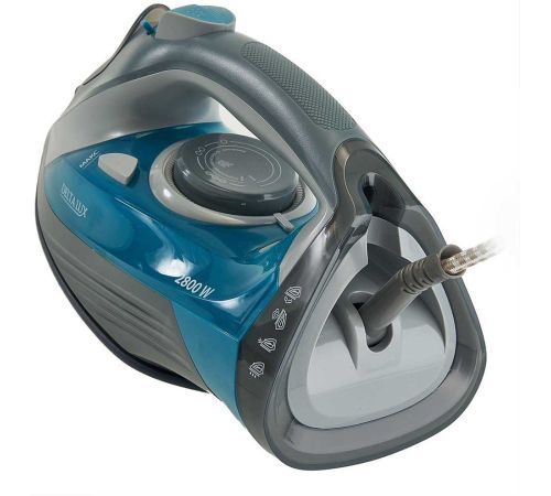 Утюг Delta LUX DE-3002 серый/бирюзовый
