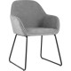 Стул с подлокотниками Stool Group Чак серый