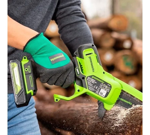 Аккумуляторная пила Greenworks G24MCS10 2008207 без АКБ