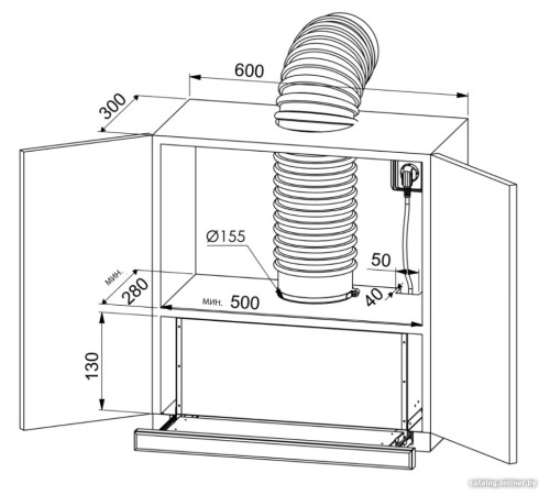 Кухонная вытяжка ZUGEL ZHT651GX