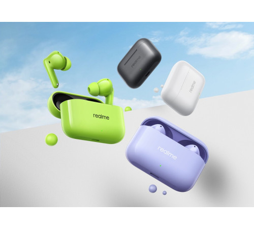 Наушники Realme Buds T200 черный