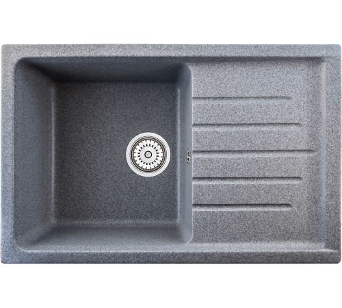 Кухонная мойка Berge BR-7602 графит матовый
