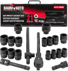 Универсальный набор инструментов BaumAuto BM-6212-9MPB 21 предмет