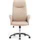 Офисное кресло Woodville Avrora бежевый/коричневый