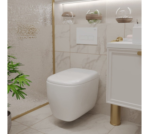 Унитаз подвесной Roxen Martin 530220-02 Rimless Soft Close