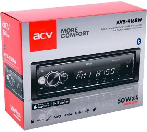 USB-магнитола ACV AVS-916BW