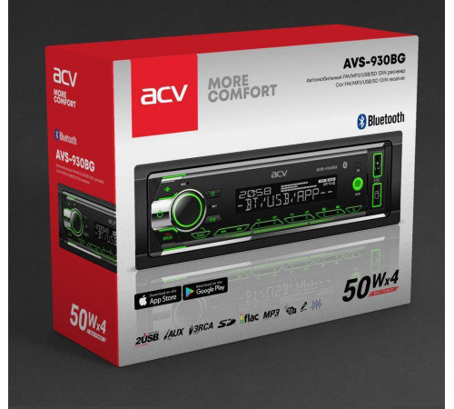 USB-магнитола ACV AVS-934BG