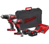 Milwaukee M18 BPP2D-402C 4933447126 шуруповерт, винтоверт, 2 АКБ, кейс