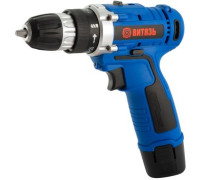 Дрель-шуруповерт Витязь ДА-110-2 18012010 с 2-мя АКБ, кейс