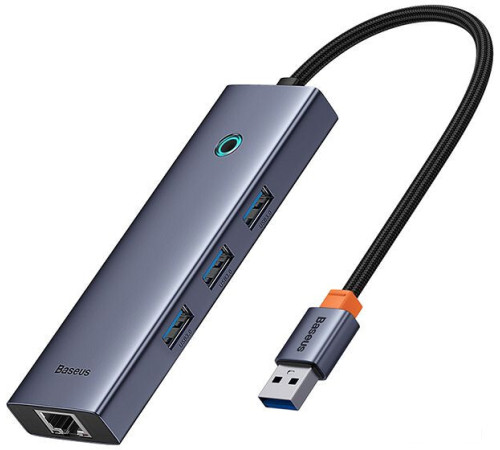 USB-хаб  Baseus Flite Series 4-Port USB-A Hub B0005280A813-01