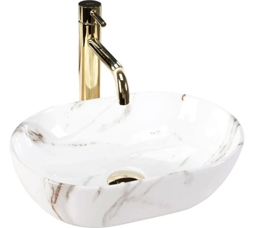 Умывальник Rea Amelia Mini U9107 белый