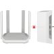 Wi-Fi роутер Netcraze Hopper NC-3811 + усилитель Wi-Fi Netcraze Buddy 6 SE NC-4410