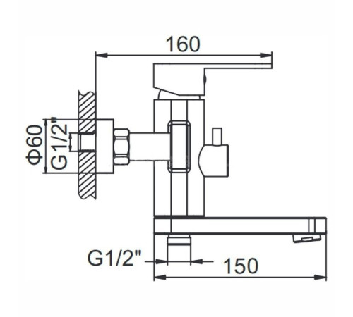 Смеситель Wisent W73216