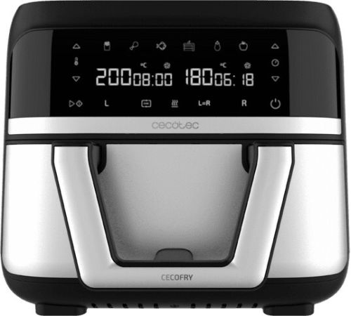 Аэрогриль аэрофритюрница Cecotec Cecofry Dual 9000