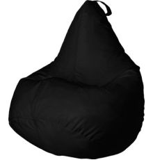 Кресло-мешок Flagman Груша Софт 130x85 XXL GXL.1-01 черный