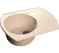 Кухонная мойка GranFest GF-R650L белый