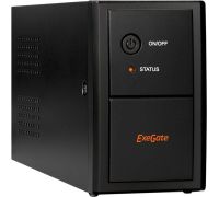 Источник бесперебойного питания ExeGate UNB-650.LED.AVR.EURO EP285601RUS