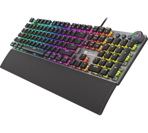 Клавиатура Genesis Thor 400 RGB нет кириллицы