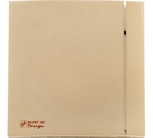 Осевой вентилятор Soler&Palau Silent-100 CHZ Champagne Design 5210402300-434300
