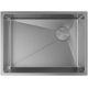 Кухонная мойка ZorG Zerox 59 U / IF Side SF Steel