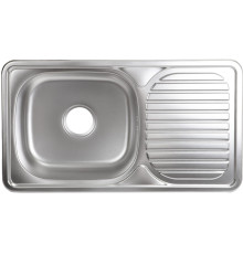Кухонная мойка AKS Прямоугольная 76x42 декорированная