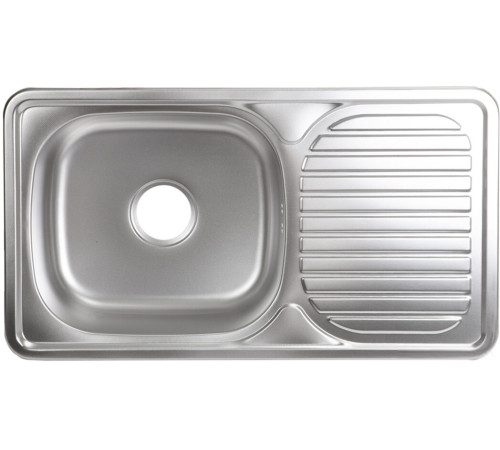 Кухонная мойка AKS Прямоугольная 76x42 декорированная