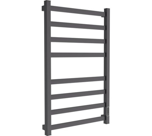 Полотенцесушитель Маргроид Ferrum Вид 81/10 СНШ 80x50 черный матовый, таймер справа