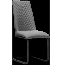 Стул Woodville Лулла 504189 серый/черный