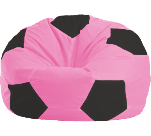 Кресло-мешок Flagman Мяч Стандарт М1.1-188 розовый/черный