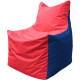Кресло-мешок Flagman Фокс Ф2.1-172 красный/темно-синий