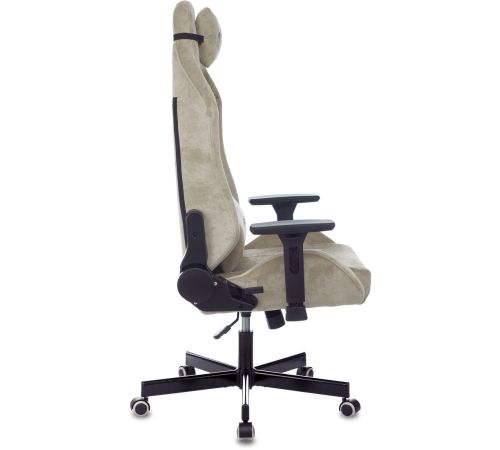 Игровое геймерское кресло Knight N1 Fabric бежевый Light-21