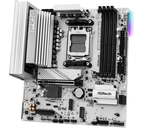 Материнская плата ASRock B850M Pro RS WiFi White