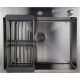 Кухонная мойка MARRBAXX C6050-R Decor C6050-DMR сатин