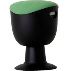 Офисный стул Chair Meister Tulip черный пластик, зеленый