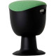 Офисный стул Chair Meister Tulip черный пластик, зеленый