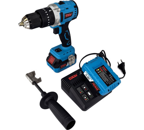 Ударная дрель-шуруповерт Toua DBLID180-1 с 1-м АКБ, кейс