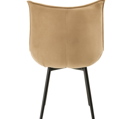 Стул Mio Tesoro Эльба бежевый/черный