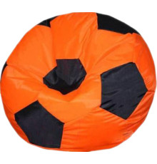 Кресло-мешок Flagman Мяч Стандарт М1.1-06 оранжевый/черный