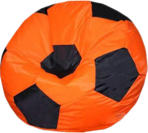 Кресло-мешок Flagman Мяч Стандарт М1.1-06 оранжевый/черный