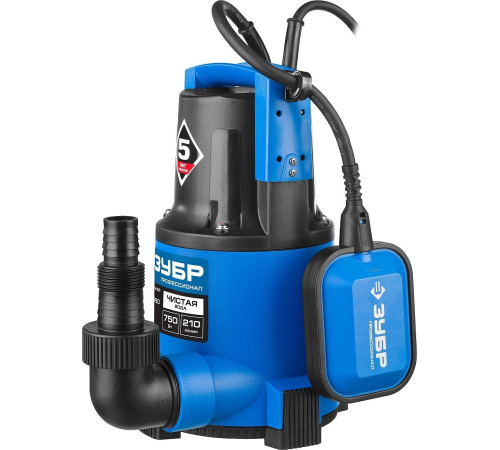 Дренажный насос Зубр НПЧ-Т3-750