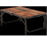 Стол Naturehike 90х60х37см NH20JJ028-LWOOD темно-коричневый