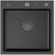 Кухонная мойка ARFEKA Eco AR 500*500 POP-UP Black PVD NANO DECOR MILLET GRAINS