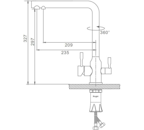 Смеситель Raglo R81.61.05