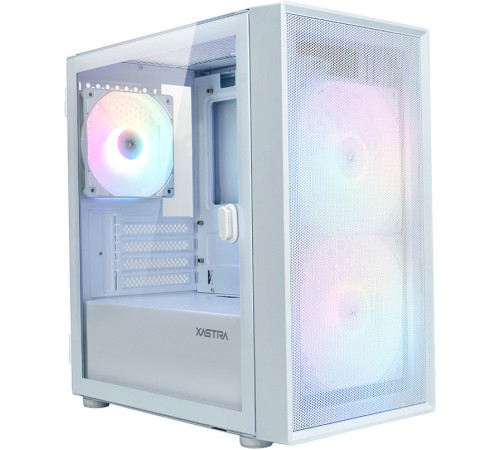 Корпус XASTRA A305M 3FRGB белый