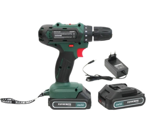Дрель-шуруповерт Favourite OBS 21 DC Set Promo с 2-мя АКБ, кейс