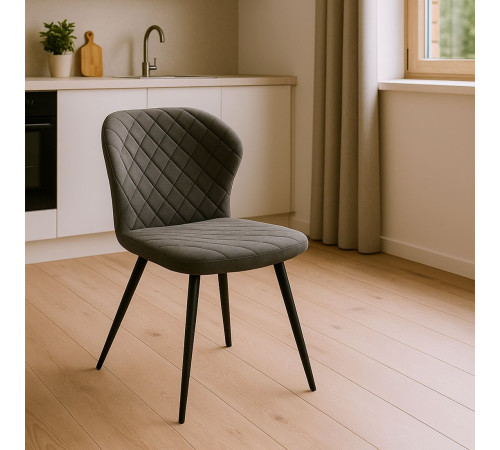 Стул Мамадома Robby D-R 360 b28 Antracite Lux/черный