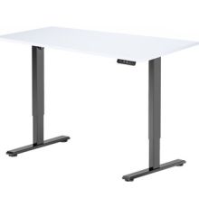 Стол с регулировкой высоты ErgoSmart Electric Desk Prime 1200х650х25 мм альпийский белый/черный